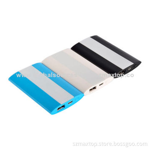 Fashionable power bank with 2,500mAh capacity